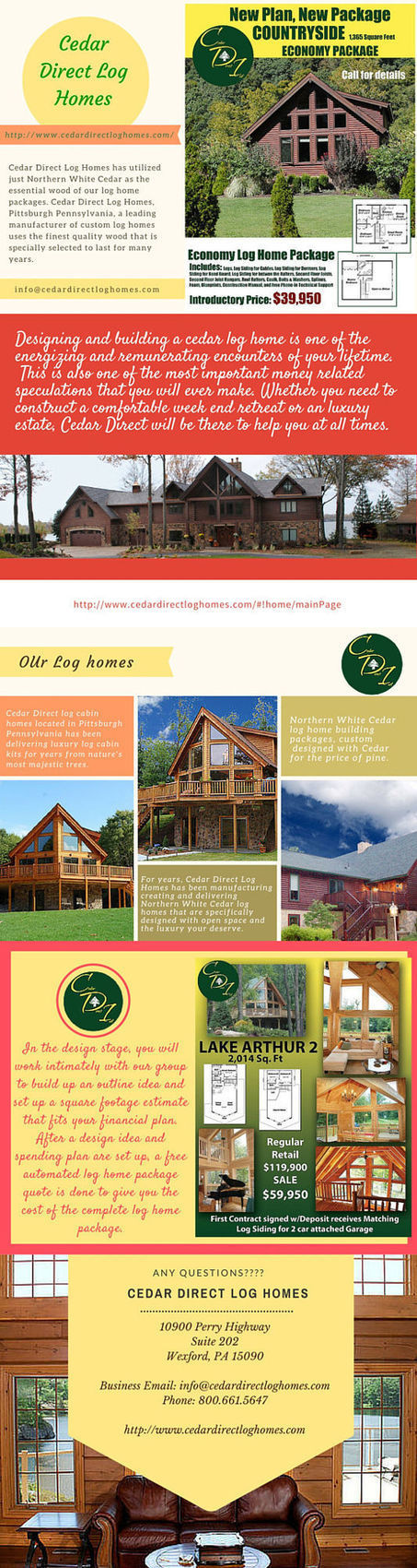 Cedar Direct Log Homes Scoop It