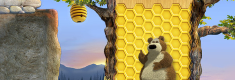 Скачай игру спасай пчел. Игра медведь и пчелы. Игра медведь против пчел. Детская игра медведь и пчелы. Медведь и пчелы игра для детей 3-4.