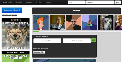 Luo uusi meemi | | 1Uutiset - Lukemisen tähden | Scoop.it