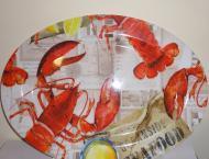 Large Oval Lobster Platter Melamine | Backyard Barbecues, Cookouts, tailgating ideas | Scoop.it