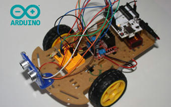 Robot Arduino esquiva-obstáculos con un sensor de distancia | tecno4 | Scoop.it
