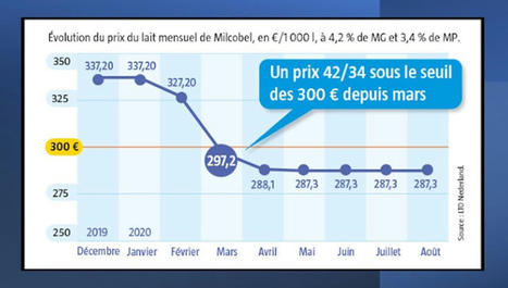 Va-t-on vers un déficit structurel de production laitière ? | Economie de l'Elevage | Scoop.it