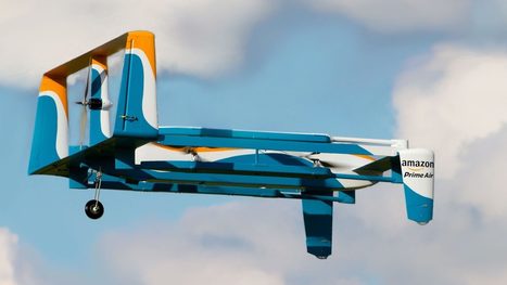 Amazon receives patent to literally ‘drop’ packages from a drone on your doorstep or patio | Remotely Piloted Systems | Scoop.it