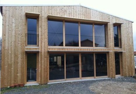 [inspiration] Maison en bois contemporaine à 1000 €/m2 | Build Green, pour un habitat écologique | Scoop.it