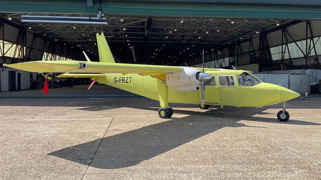 First UK Built Britten-Norman Islander in Nearly 60 Years Rolls Off Production Line | AERONAUTIQUE NEWS - AEROSPACE POINTOFVIEW - AVIONS - AIRCRAFT | Scoop.it