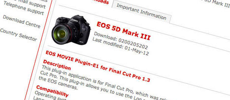 FCP Plugin for 5D mark III’s new REC.709 color space | CINE DIGITAL  ...TIPS, TECNOLOGIA & EQUIPO, CINEMA, CAMERAS | Scoop.it