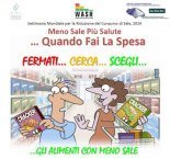 Meno Sale Più Salute... Quando Fai la Spesa": la nuova Campagna per la riduzione del Consumo di sale | Italian Social Marketing Association -   Newsletter 225 | Scoop.it
