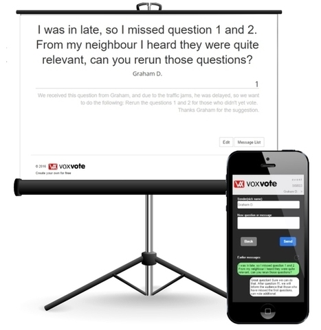 Voxvote - Free and Easy to use Mobile Voting | Distance Learning, mLearning, Digital Education, Technology | Scoop.it