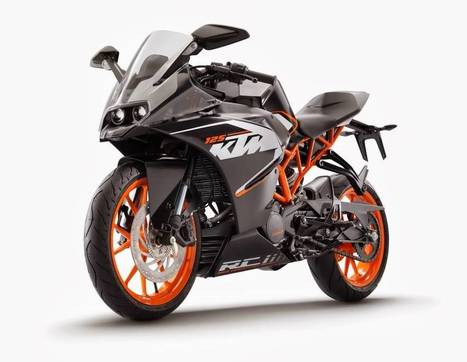 Official Photo of KTM RC125 | Maxabout Motorcycles | Scoop.it