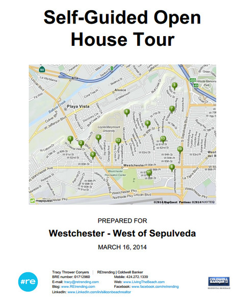 Westchester CA Real Estate Open House Self-Guided Tour for 3/16/2014 - West of Sepulveda Edition | 90045 Trending | Scoop.it