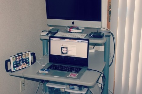 The ultimate mobile, standing desk set up (and taking it all on the road) | Cloud Talk not just for Techies | Scoop.it