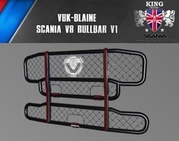 V8k Blaine Bullbar For Scania Euro Truck Simu