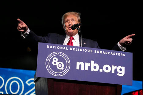 Trump promises a revival of Christian power in speech to National Religious Broadcasters - ReligionNews.com | Apollyon | Scoop.it