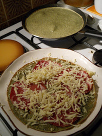 Cr&ecirc;pes &agrave; la farine de lentilles &agrave; la coppa | Recettes Index Glyc&eacute;miques Bas | Scoop.it
