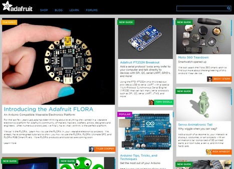 Adafruit Learning System | Ideas For Coding AND MakerSpaces | MakerED | 21st Century Learning and Teaching | Scoop.it