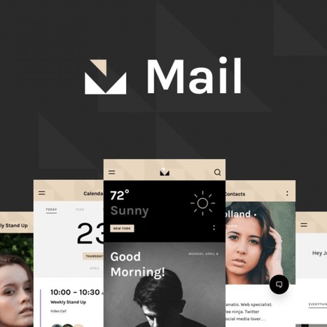 MAIL: Free UI kit for Sketch and Photoshop | Bonnes Pratiques Web & Cloud | Scoop.it