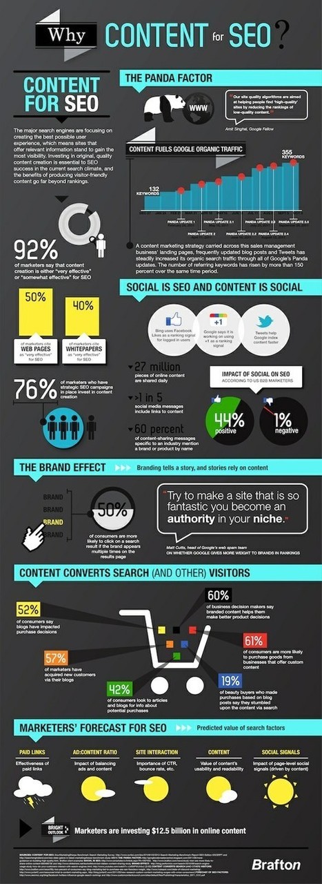 Why Content for SEO? | The Best Infographics on the Planet | World's Best Infographics | Scoop.it