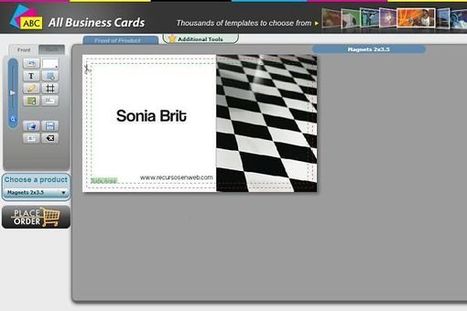 AllBusinessCards, diseña tu tarjeta de presentación en menos de 5 minutos | Las TIC y la Educación | Scoop.it