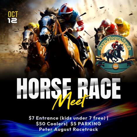 Horse Race 12-Oct-25 | Cayo Scoop!  The Ecology of Cayo Culture | Scoop.it