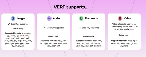 VERT.sh - Open Source #File #Converter | Digital Delights for Learners | Scoop.it