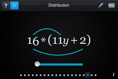 Algebra Touch for iPhone, iPod touch and iPad on the iTunes App Store | Educational Psychology & Emerging Technologies: Critical Perspectives and Updates | Scoop.it