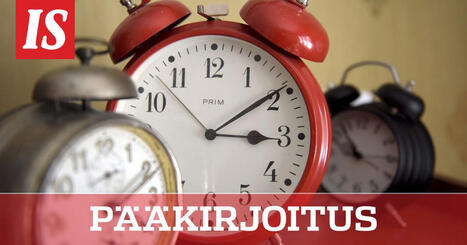Pääkirjoitus: Kellojen siirtely olisi syytä lopettaa – mutta Euroopalla on nyt isompiakin ongelmia kuin oikeasta ajasta riitely | 1Uutiset - Lukemisen tähden | Scoop.it