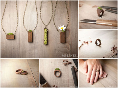 Eco-Friendly Moss & Grass Jewelry | 1001 Recycling Ideas ! | Scoop.it