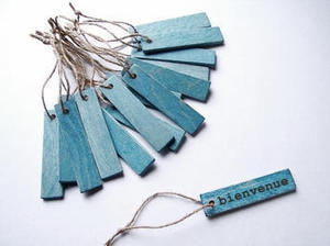 Porte clés ou étiquettes en #bois à réaliser soi-même #idées #DIY | Best of coin des bricoleurs | Scoop.it