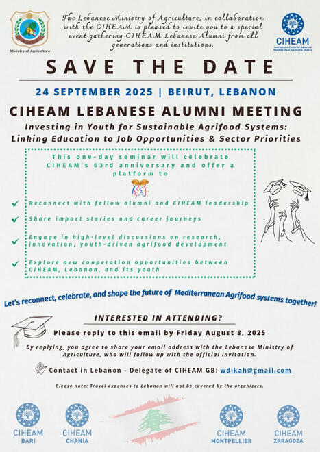 CIHEAM Lebanese Alumni Meeting | CIHEAM Press Review | Scoop.it
