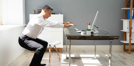 Desk jobs can be killers – here’s how strength training at work can help | Physical and Mental Health - Exercise, Fitness and Activity | Scoop.it