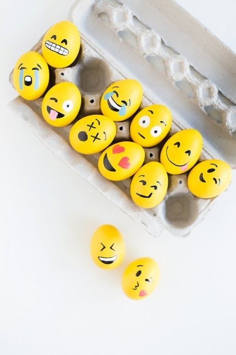 DIY: Emoji Easter Eggs | 1001 Recycling Ideas ! | Scoop.it