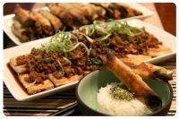 Wonton Skin Wrapped Asparagus | The Asian Food Gazette. | Scoop.it