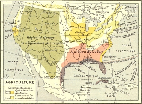 Carte de l'agriculture des États-Unis. | L'ECHO DEMETER | Scoop.it