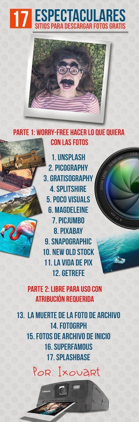 17 espectaculares sitios para descargar Fotos Gratis | E-Learning-Inclusivo (Mashup) | Scoop.it