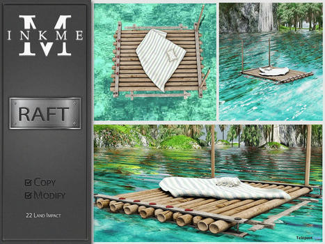 Raft November 2021 Group Gift by InkMe @ Christmas Lane | Teleport Hub - Second Life Freebies | Second Life Freebies | Scoop.it