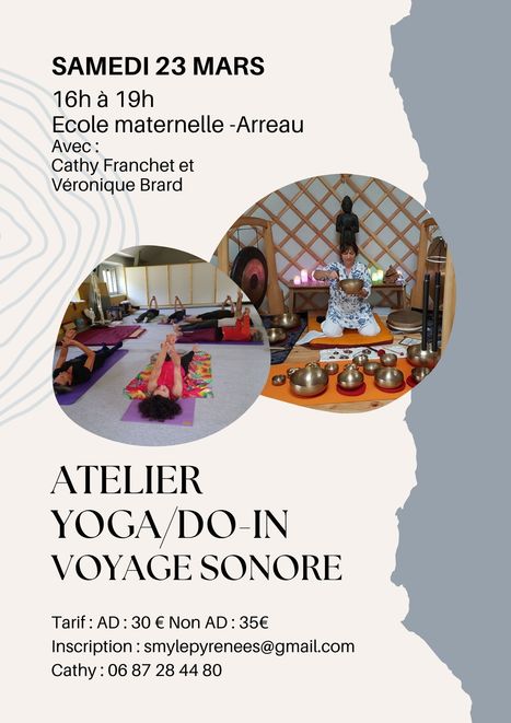 Ateliers Do In et Yoga à Arreau le 23 mars | Vallées d'Aure & Louron - Pyrénées | Scoop.it