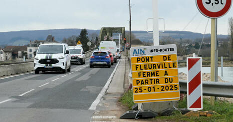 Ain - Saône-et-Loire. Pont de Fleurville : de nouveaux travaux de sécurité envisagés (Accès réservé aux abonnés) | L'Architecture, l'Urbanisme, l'Environnement, le Paysage et le Patrimoine... vus par le CAUE de l'Ain. | Scoop.it