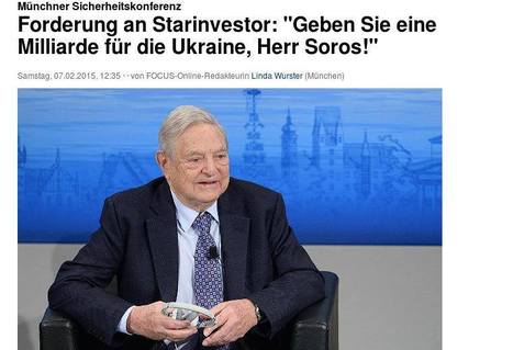 Soros : L’Europe doit devenir comme l’Ukraine ! | Koter Info - La Gazette de LLN-WSL-UCL | Scoop.it