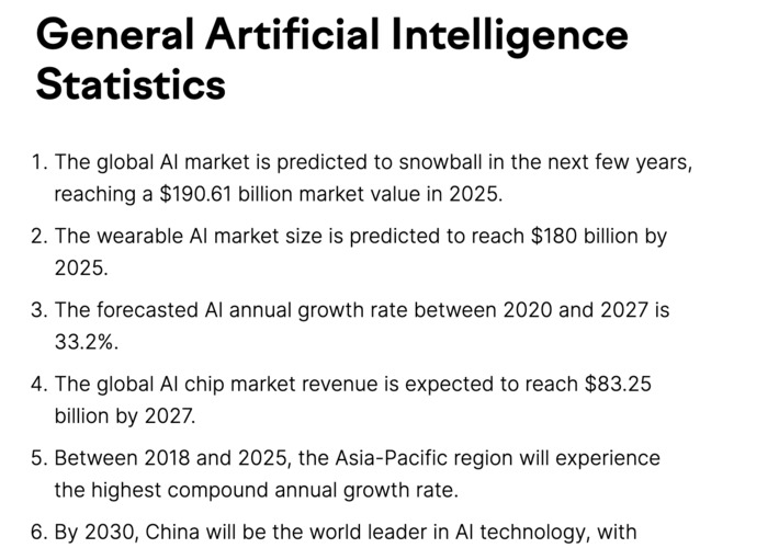 65 Artificial Intelligence Statistics for 2021 and Beyond #ML #AI #trends | WHY IT MATTERS: Digital Transformation | Scoop.it