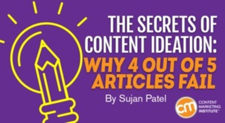 The Secrets of Content Ideation - CMI | The MarTech Digest | Scoop.it