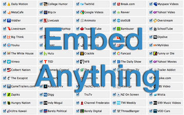 How To Embed Practically Anything On Your Blog or Website | WebsiteDesign | Scoop.it