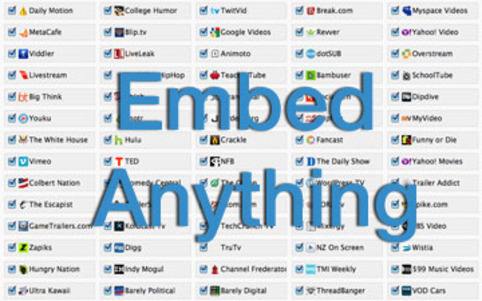 How To Embed Practically Anything On Your Blog or Website | WebsiteDesign | Scoop.it
