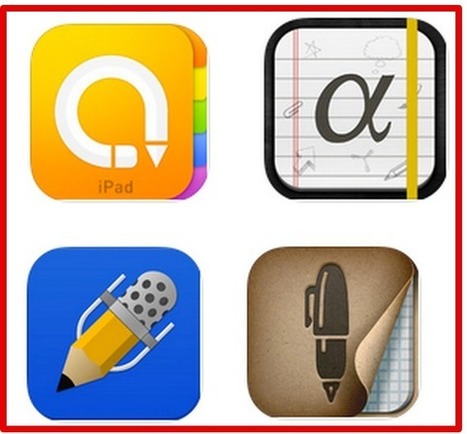 The Best 4 iPad Note Taking Apps for Students and Teachers | iGeneration - 21st Century Education (Pedagogy & Digital Innovation) | Scoop.it