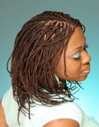 African Braided Ponytail Hairstyles African A