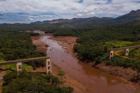 Brazil Dam Collapse: Aerial Photos of Mud River Show Disaster's Devastating Scale | Coastal Restoration | Scoop.it