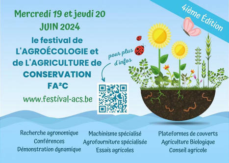 Festival de l'agroécologie et de l'agriculture de conservation les 19 et 20 Juin 2024 à la ferme de Freloux (Fexhe-le-Haut-Clocher) en Belgique | Les Colocs du jardin | Scoop.it