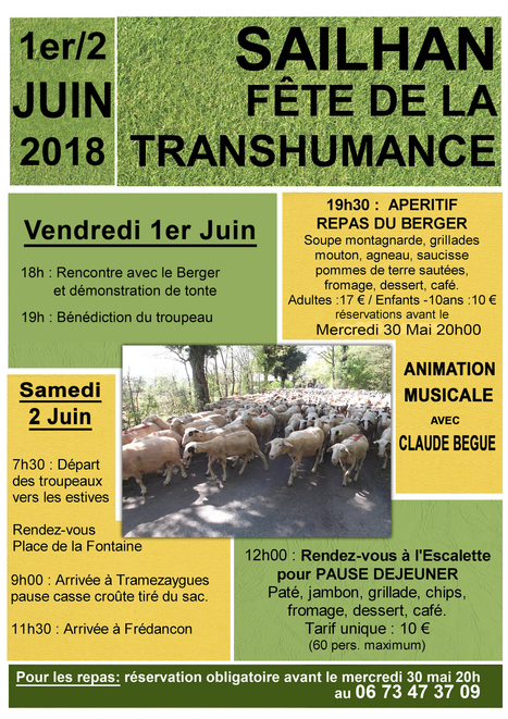 Fête de la transhumance à Sailhan les 1er et 2 juin | Vallées d'Aure & Louron - Pyrénées | Scoop.it