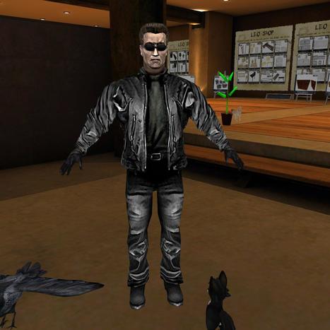 Arnold T-850 Mesh Statue by Sanfranzisko (1 L) | Teleport Hub | Second Life Freebies | Scoop.it