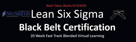 Lean Six Sigma Black Belt Online Training and Certification | Lean Six Sigma Group | Scoop.it