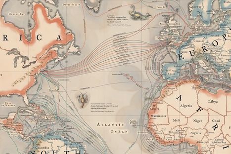 A map of all the underwater cables that connect the internet | Human Interest | Scoop.it